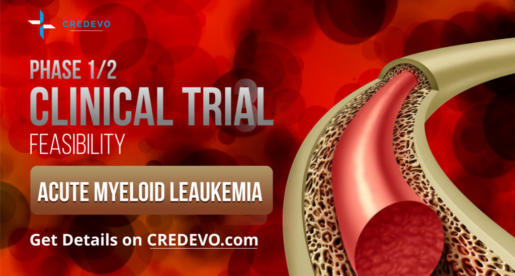 acute_myeloid_leukemia_clinical_trial_feasibility_Credevo