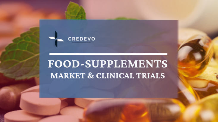 Food supplements market and clinical trials