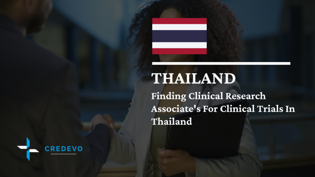 Clinical research associates for clinical trials in Thailand