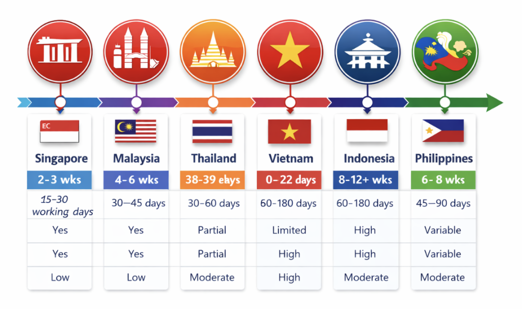 Comparative Table: APAC Trial Start-Up Timelines
