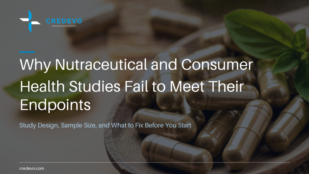 Nutraceutical Clinical Trial Design